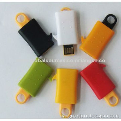 Super quality plastic colorful USB flash drive
